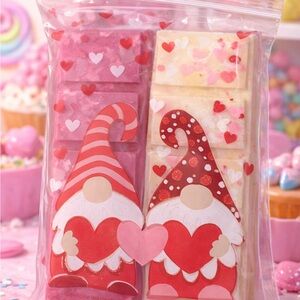 Valentine's Day Gnome Party Favors - Pink and Red